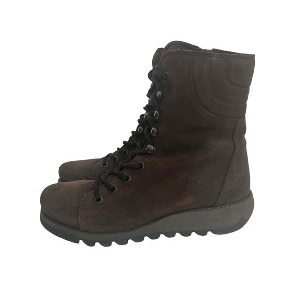 Fly London Same 109 Lace Up Boots Size 42 EU - Picture 3 of 12